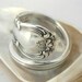 Sterling Silver Spoon Ring - Victorian Gorham "Chantilly" 1895