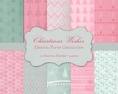 Christmas Wishes - Digital Paper Collection