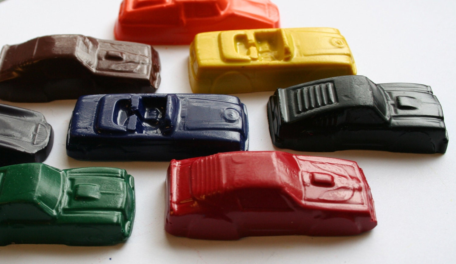 Car Crayons - Set of 8 - Great for a Car or Hot Wheels Party