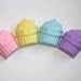 Cupcake Sidewalk Chalk - Set of 4
