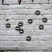 Makkuro Kurosuke Totoro Black Dust Balls Wall Art Decal