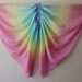 Butterfly Wings Costume, Pastel rainbow, pure silk