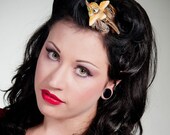 Now, Voyager Flying Owl Hair Clip-Dull Gold