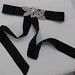 Crystal rhinestone wedding dress sash