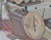 Vintage Rustic Scale - Farmhouse Industrial Style - Primitive Era