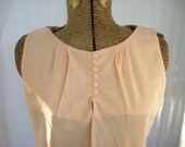 Vintage Exquisite Christian Dior Night Dress LUXURY Feminine Sleepwear Size-Small