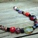 Agate Faceted Stone Bracelet