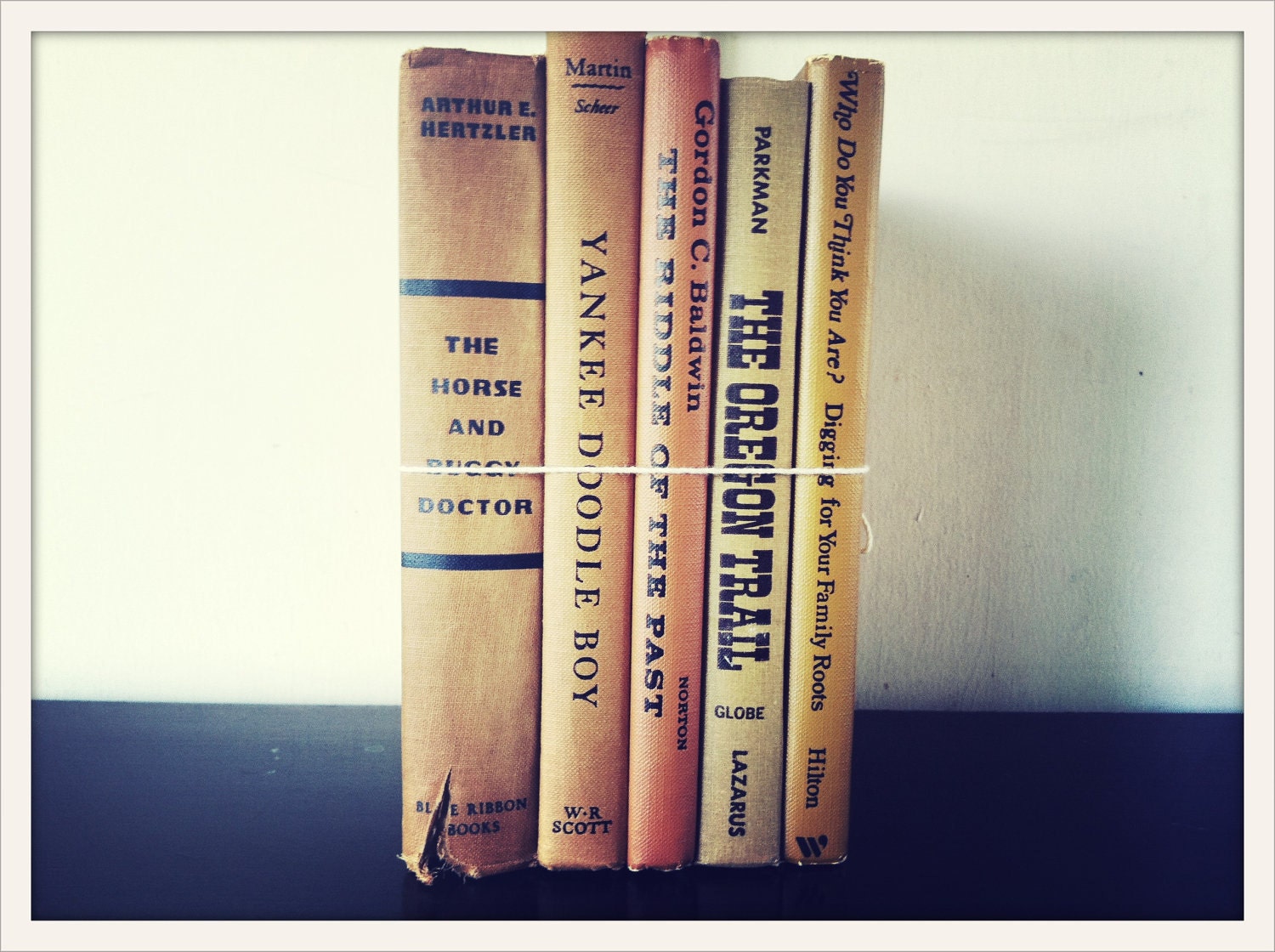 vintage book collection GOLDENROD edition
