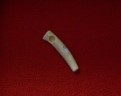 Handmade Natural Shed Deer Antler Bone Travel Pocket Pipe - Native American