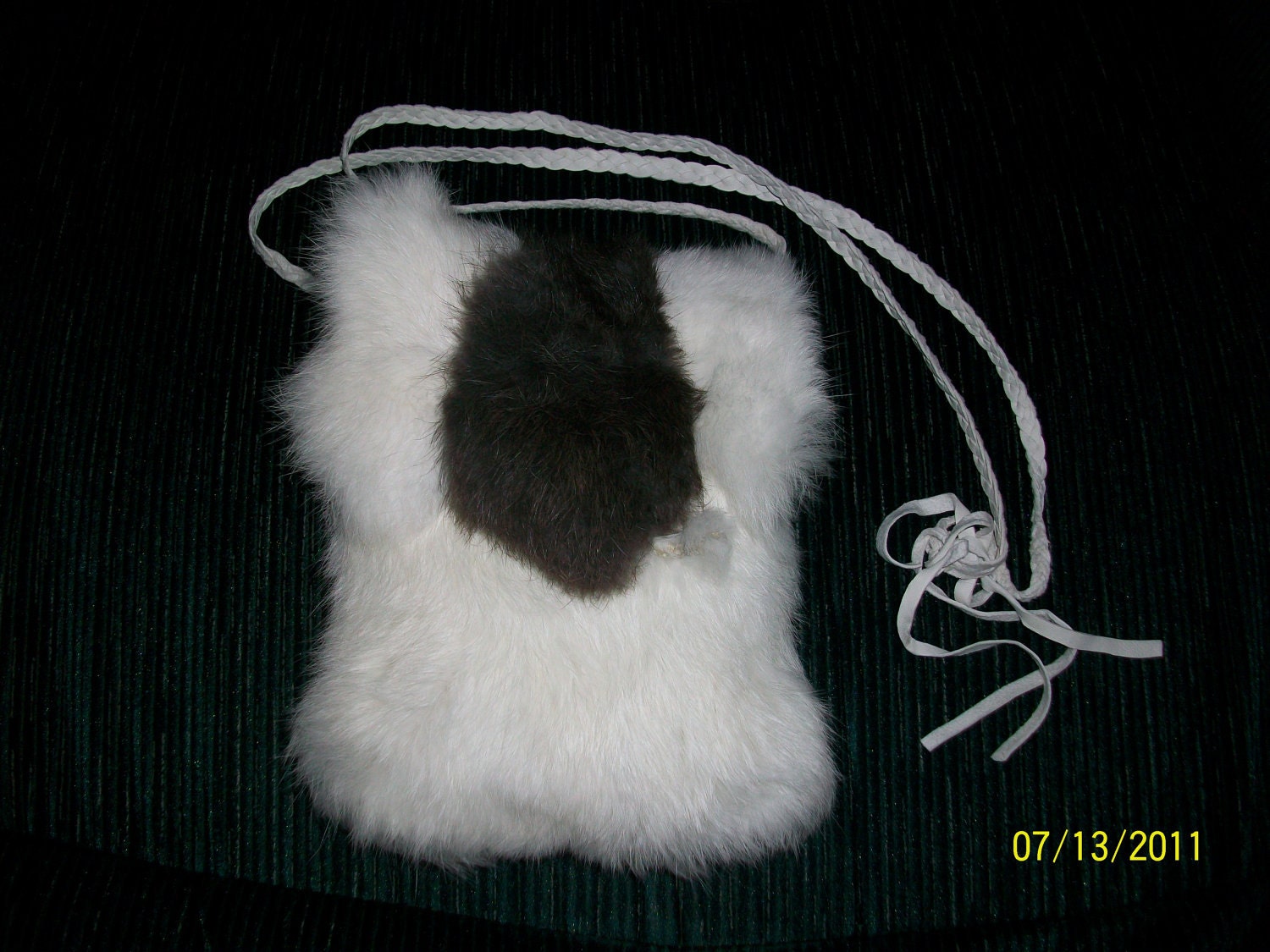 Handmade Two Tone Rabbit Pelt - Native American SALE