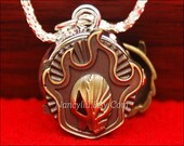 BLEACH Pocket Watch Necklace, Skull Pocket Watch, Small Size, with Antique Bronze Owl Pendant Charms