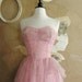Vintage 1950s Love Letters Dress