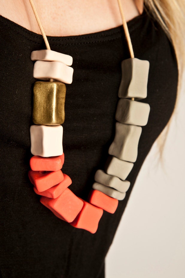 Block Colour Necklace 2