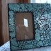 tempered glass mosaic picture frame key to my heart