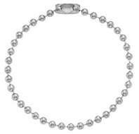 Set of 10  - Hair Tie Organizer - 6" Ball Chain Accessory