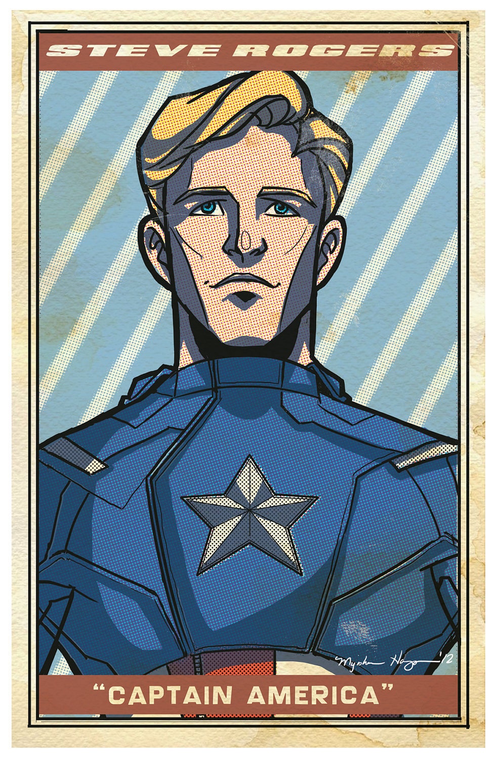 Avengers Poster: Captain America