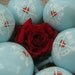 Maracas Hand Painted - Maracas for Wedding Favors, Birthdays, and any Occasion - Custom color designed (45 pieces 263 usd for Jennifer)