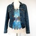 Vintage Levis Denim Jacket - Size Small S Classic Denim Jacket Deep Blue Retro Button Up USA San Francisco