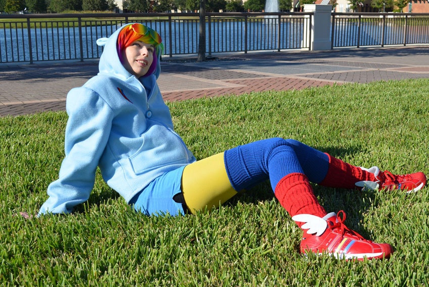 Custom Made My Little Pony Friendship is Magic Cosplay Jacket Hoodie - Sizes s-xl MADE TO ORDER