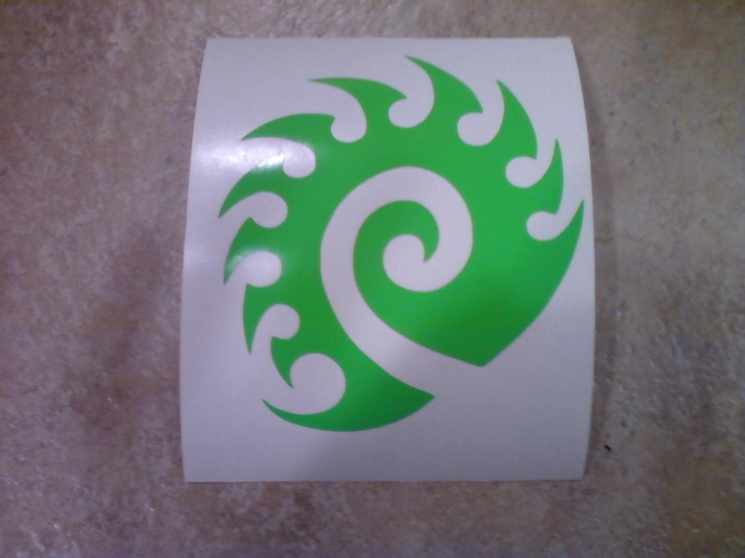 CLOSEOUT - LIME GREEN - Zerg Vinyl Decal