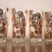 VINTAGE GOLD Glasses - 4 Pieces Gold Leaves - Gold Leaf