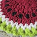 Place Mat & Hot Pad Sets - Watermelon Design - Crochet Pattern - PDF