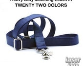 HEAVY DUTY Adjustable Handle Webbing Dog Leash