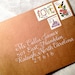 CALLIGRAPHY ENVELOPE ADDRESSING in Bovary Script - Wedding Envelopes