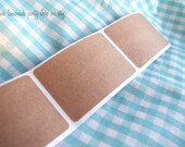 BRoWN KRaFT LaBeLs---3x2inches--home organization--weddings--gifts--set of 20 Il_170x135