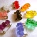 1x Gummy Bear Badge/Pin/Brooch - Your choice of colour