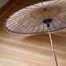 1920's Bright Floral Japanese Paper Parasol