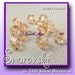 12 LIGHT PEACH Crystalized Austrian SWAROVSKI Crystals 5328 Xilion Faceted Bicone 6mm, Jewelry Supplies - beadconet 1068