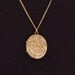 Antique Gold Locket -:- Curious Lion English Victorian Locket c 1890s