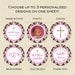 Printable Baptism / Christening / Dedication Favor Tags file - 3 Sizes & 6 Designs - more colors, matching items available