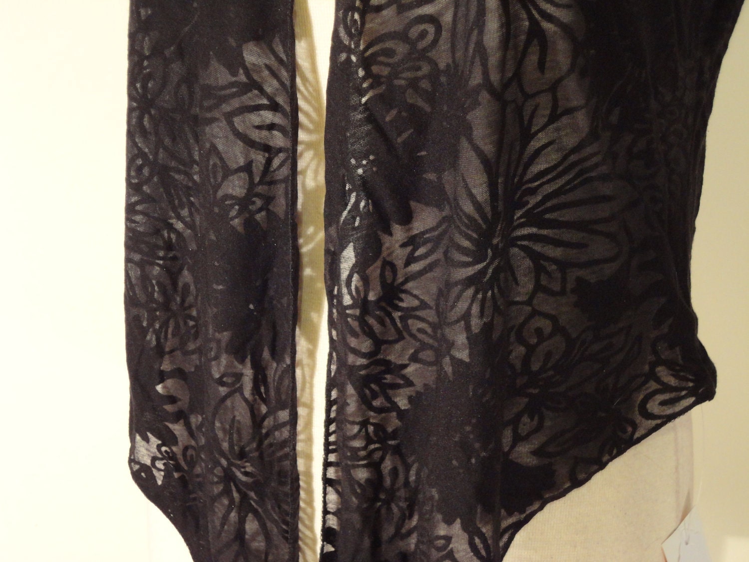black unique vest