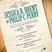 Peacock Wedding Invitation