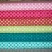 Ta Dot from Michael Miller Cotton Fabric 6 Fat Quarters Bundle