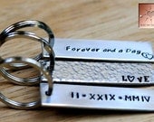 Set of Three Key Chains - Custom Made to Order Personalized Keychains