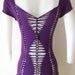 Juniors / Womens Blank Purple Cut Shirt Tshirt " Special Cut Shirt Series"  Size Small, Medium, Large, Xlarge, 2xl, 3xl Weaved Shirt
