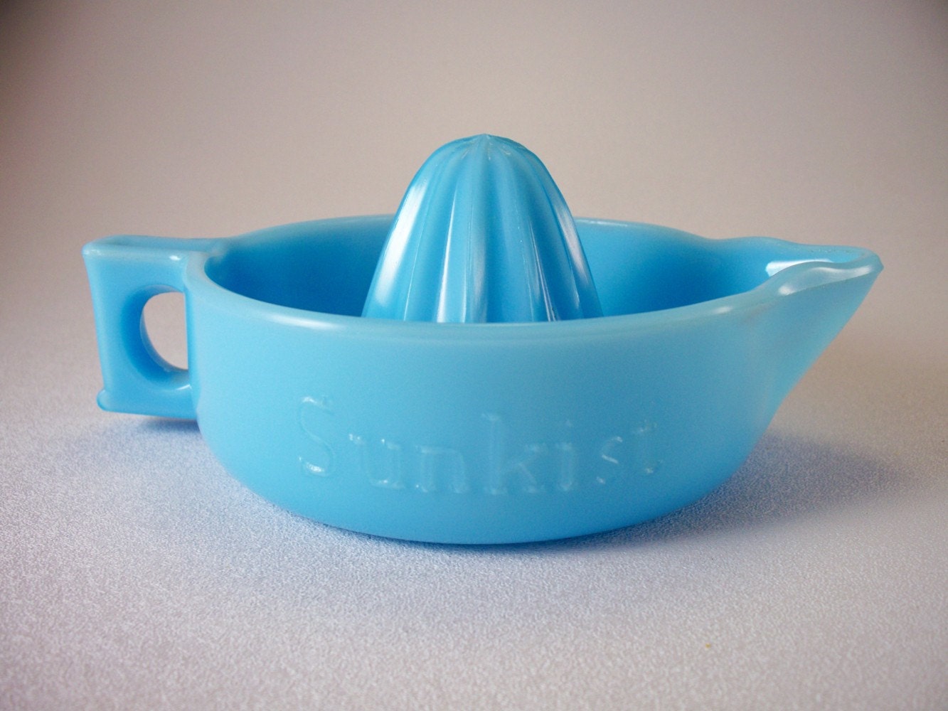 Vintage Sunkist Chalaine Blue Juicer or Reamer by by JustEclectic