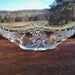 Vintage Hocking Early American Presscut Banana Split Dish