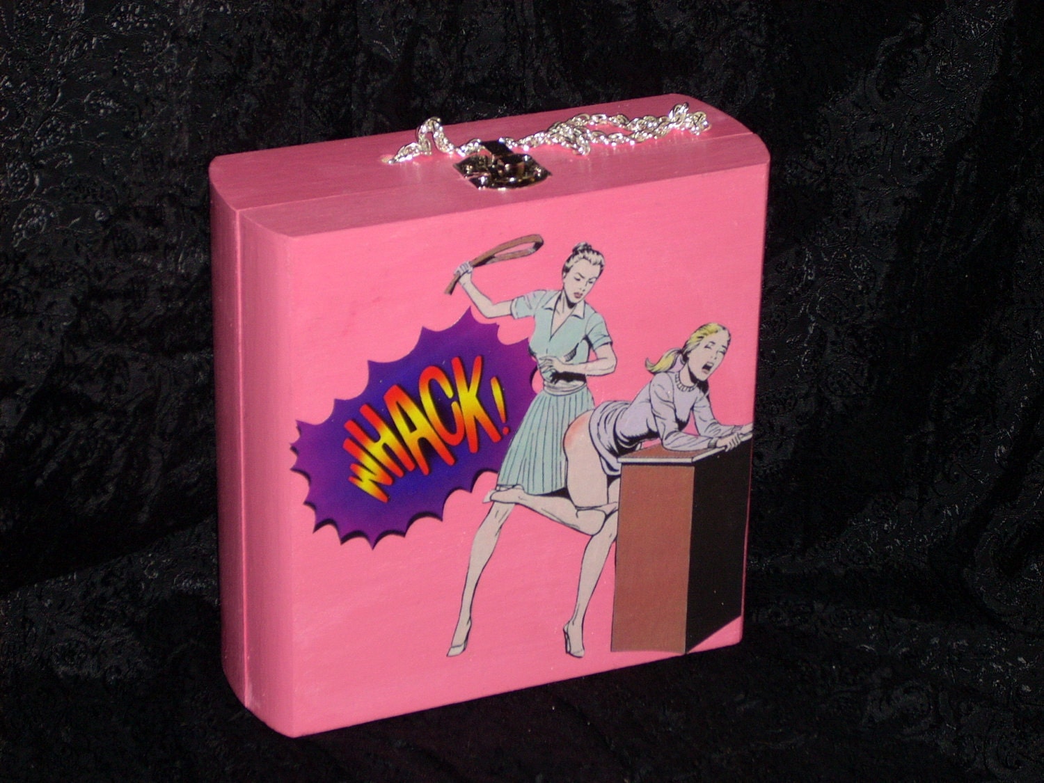 Dominatrix purse vintage S&M YOU Have Been A VERY Bad Girl.