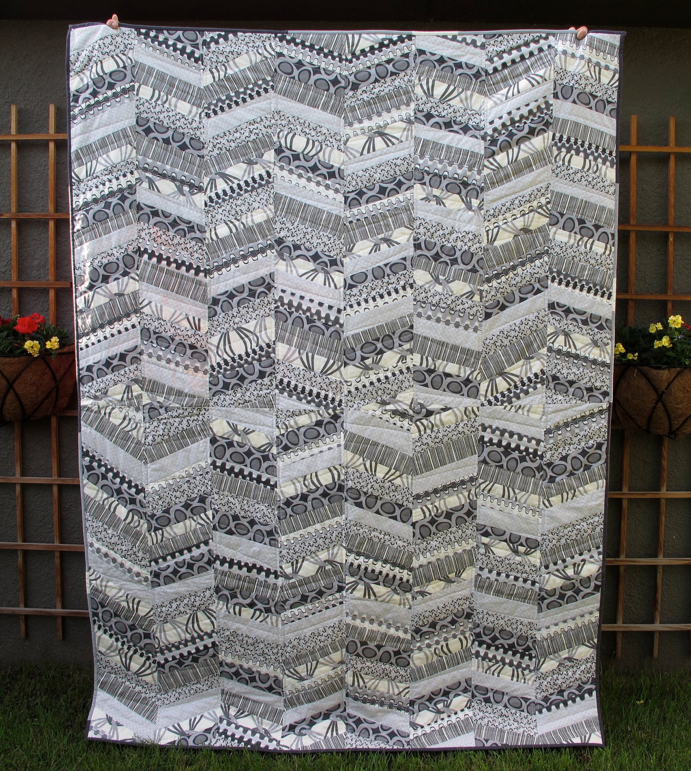 Kinda Herringbone Quilt Pattern