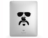 iPad3 The New iPad Decal Sticker Art Vinyl For Apple iPad iPad2 Cool Man J124