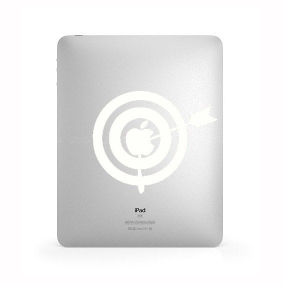 The New iPad Stickers iPad Stickers iPad2 Stickers iPad Stickers White J122