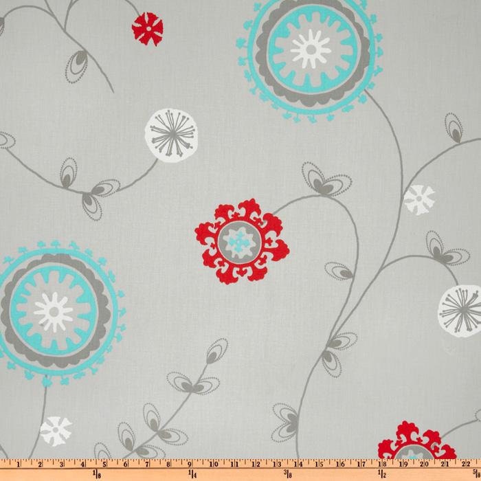 Photography Backdrop Mini Red Turquoise Grey