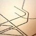 Boston Typographic Transit Map Poster
