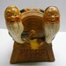 Piels Beer Barrel Elf Gnomes NY Collectable Metal Bar Swizzle Stirrer Coaster Napkin Holder Breweriana Americana