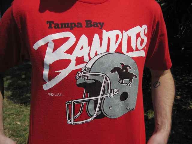 tampa bay bandits t shirt