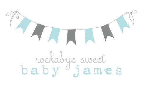 Rockabye Sweet Baby James Art Print